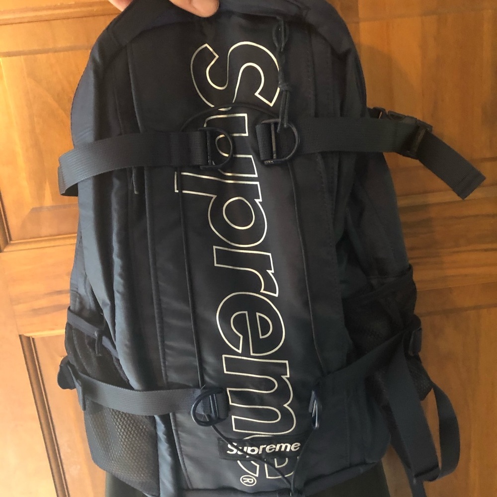 Navy supreme fw18 backpack